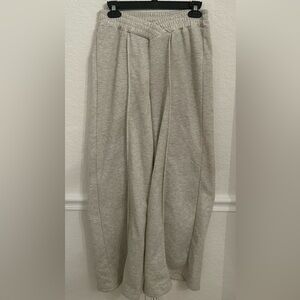 Gray Flare Sweat Pants
